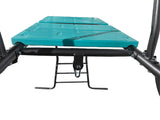PLAYFREE - Climbing Frame Bridge Platform with Handle Bars and Swing Hooks