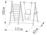 PLAYFREE - Climbing Frame with Swing