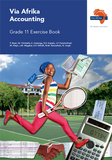 Via Afrika Accounting Grade 11 Exercise Book (Printed book.)