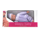 Dollsworld - Newborn Sleeping Baby Doll (30cm)