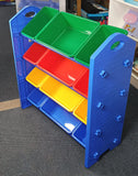 Kids Storage Organiser For Toys And More - Heavy Duty - 12 Bins