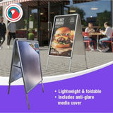 Poster A Frame Stand Aluminium A1