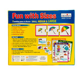 Creatives - Fun With Sizes (16 Sets Of 3Pc Self-Correcting Puzzles)