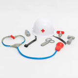 Doctor Role Play Costume With Hat, Stethoscope And Accessories