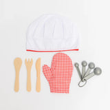 Chef Role Play Costume Double Breast Coat With Chefs Hat