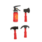 Fireman Role Play Costume With Accessories - Vest Design