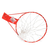 VINEX Netball Ring 10mm Solid Steel Ring with Back-Plate - 23cm Diameter