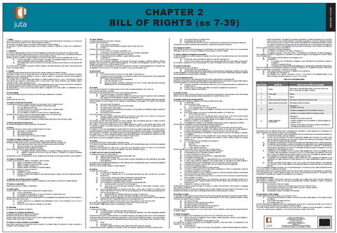 Bill of Rights in terms of the Constitution of the Republic of South Africa