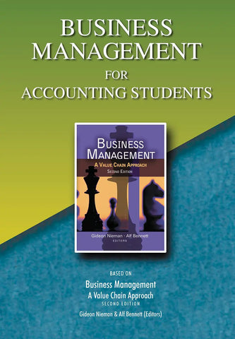 Business management for accounting students (e-book)