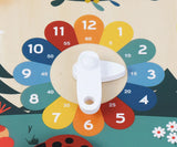 Zookabee Wooden Calendar & Weather Clock
