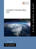 Climate Change Bill, 2022, 1st edition