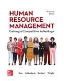 Human Resource Management: Gaining a Competitive Advantage