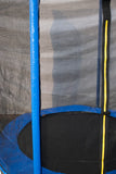 PLAYFREE - 8ft 2.44m Trampoline With Steel Frame Enclosure