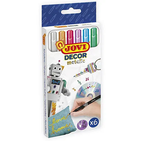 JOVI FELT TIP METALLIC 6'S