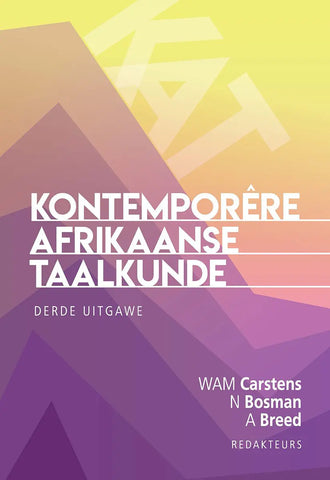 Kontemporêre Afrikaanse taalkunde 3/u
