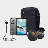 Lenovo M8 2/32 tablet bundle includes speaker, Eaaphones and bag (Grey)