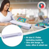 A4 Laminating Machine (2 Roller - 400mm/min)