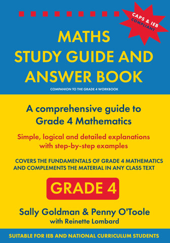 Grade 4 Maths Study Guide and Answer Book