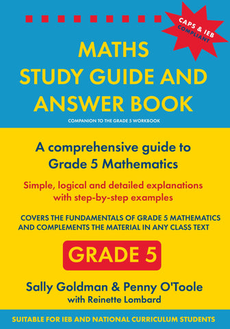 Grade 5 Maths Study Guide and Answer Book (NEW)