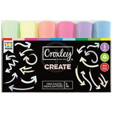 CROXLEY Create mini highlighters Pastel 6 pack