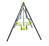 PLAYFREE - Steel Swing Set With Lawn Swing And Swing Seat