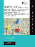 Local Government: Municipal Structures Act 117 of 1998; Preferential Procurement Policy Framework Act 5 of, 15th Edition