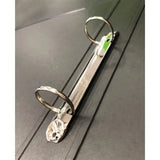 RINGBINDER A4 O/LAY PP 4R 40mm BLACK