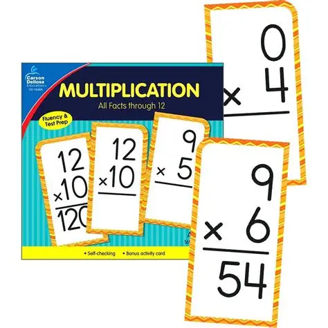 FLASH CARDS: MULTIPLICATION