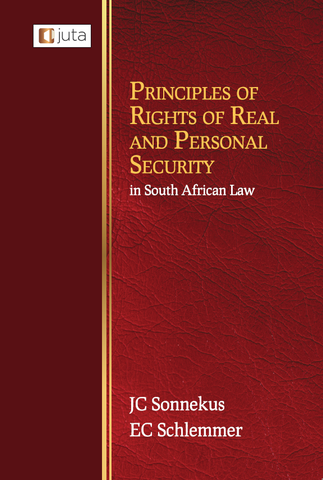 Principles of Rights of Real and Personal Security SA Law (2022)