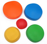PLAYFREE - Balancing Stepping Stones 5 Piece- Stackable