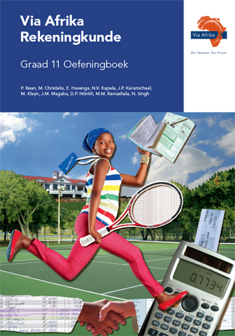 Via Afrika Rekeningkunde Graad 11 Oefenboek (Printed book.)
