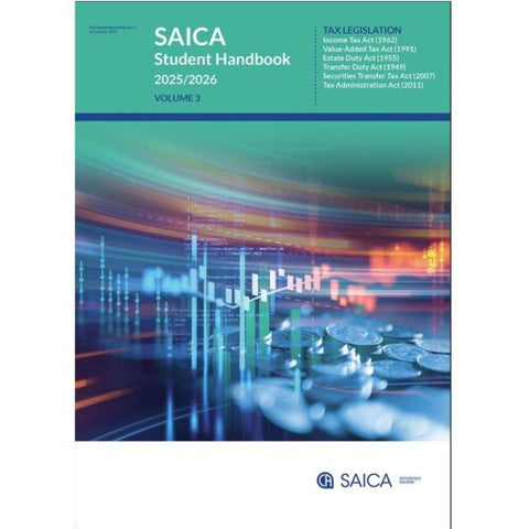 SAICA Student Handbook 2025-2026 Volume 3