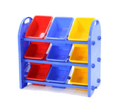 Storage Organiser with Heavy Duty Stand - 9 Bins
