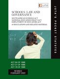 Schools: Law and Governance - South African Act National Education Policy Act Employment Of Educators Act & Regulations And Related Material,7th Edition