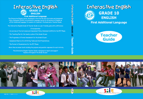 Interactive English CAPS: Gr 10: Teacher's Guide