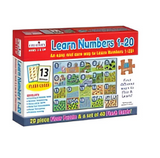 Creatives - Learn Numbers 1-20 - Puzzle & Flash Cards Set