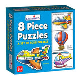 Creatives - Air Transport Puzzles (4 x 8 Piece Puzzles)