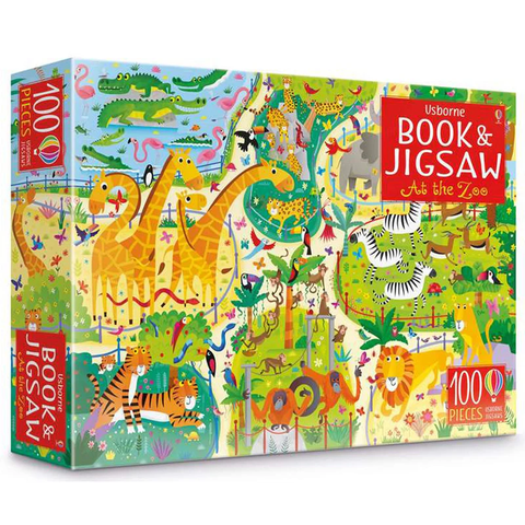 Usborne Book & Jigsaw - 100 pc Puzzle
