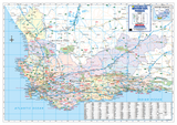 Western Cape Provincial Wall Map