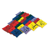 Vinex - Alphabet Bean Bags with Letters, Pictures, and Words - (10x10cm) 26pc