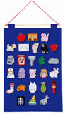 Kids Non-Slip Carpet - Shapes & Numbers 2400 x 2000 x 3mm