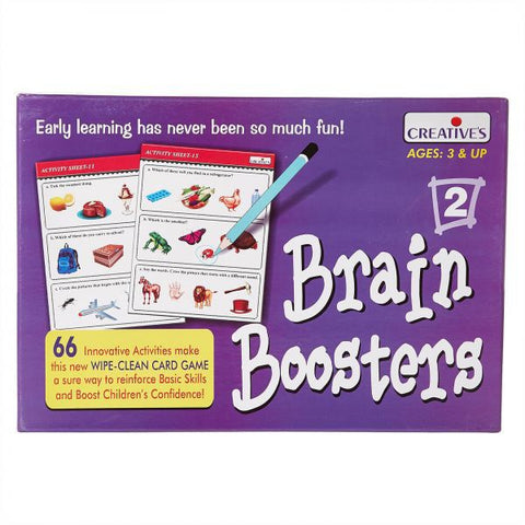Creatives - Flash Cards Brain Boosters 2 Activity Games