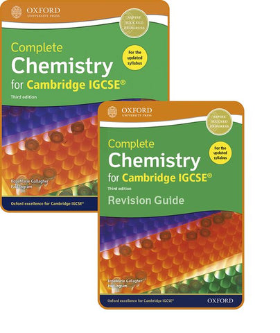IGCSE Complete Chemistry Student Book & Revision Guide Bundle