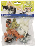 Assorted Cats in a Set 9 pieces