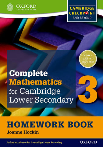 Complete Mathematics for Cambridge Secondary 1 Homework Book 3 (Pack of 15)