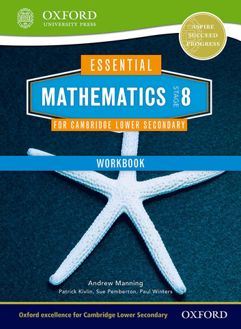 Essential Mathematics for Cambridge Secondary 1 Stage 8 Workbook