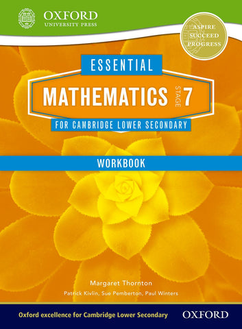 Essential Mathematics for Cambridge Secondary 1 Stage 7 Workbook