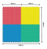 SUNTA EVA Foam Gym Indoor And Outdoor Interlocking Floor Mat - 4 Piece