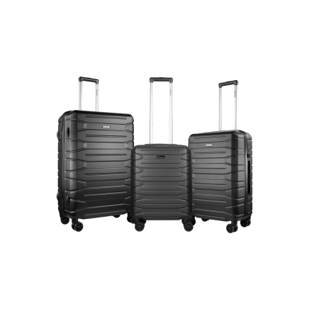 Travelwize Cabana ABS 4-Wheel Spinner 3pc Luggage Set