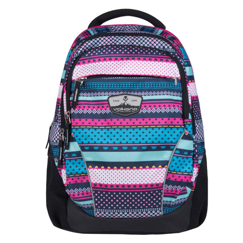 Volcano Champ Micro Aztec backpack 22L pink